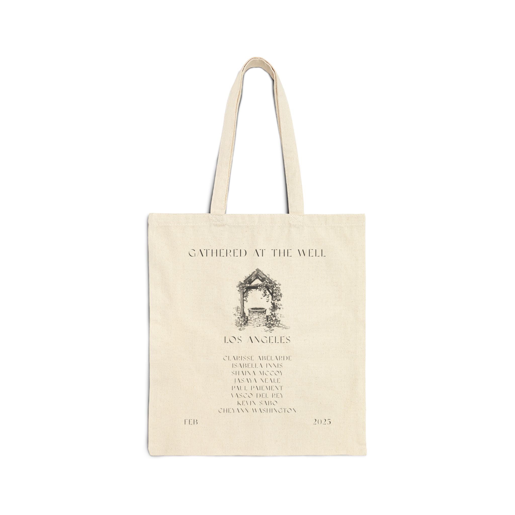 Cotton Canvas Tote Bag