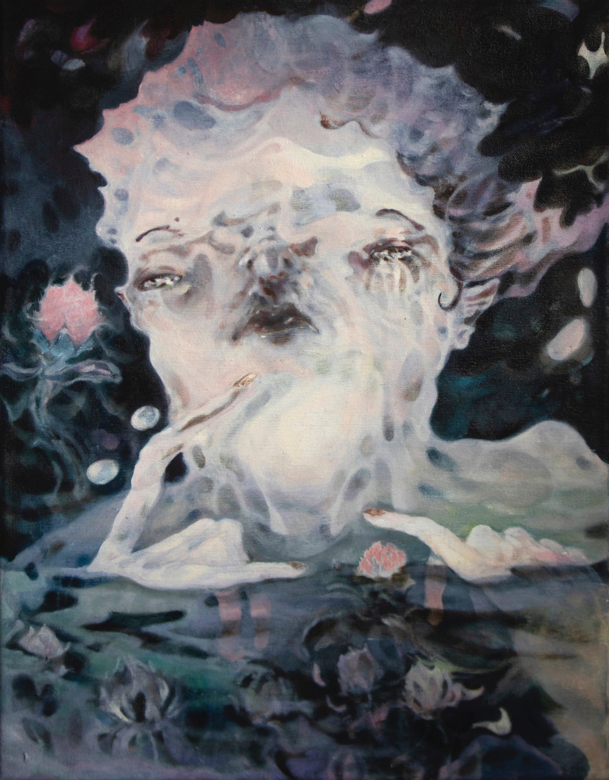 Bather finds something beautiful